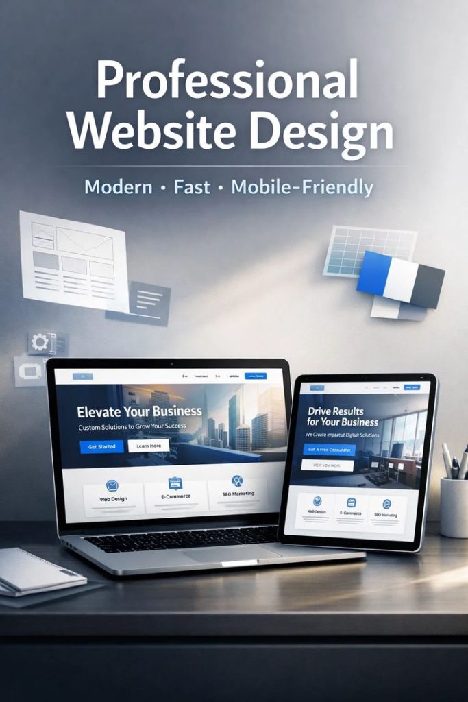 professional website design