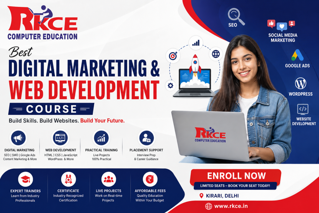 Best Digital Marketing & Web Development Course