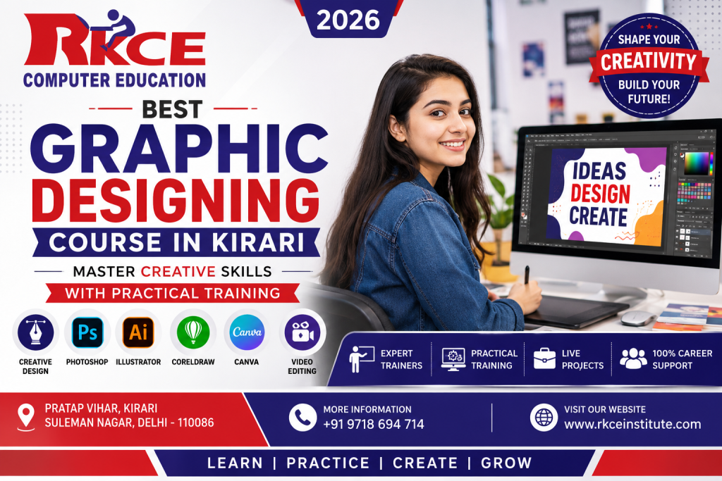 Best Graphic Designing Course in Kirari